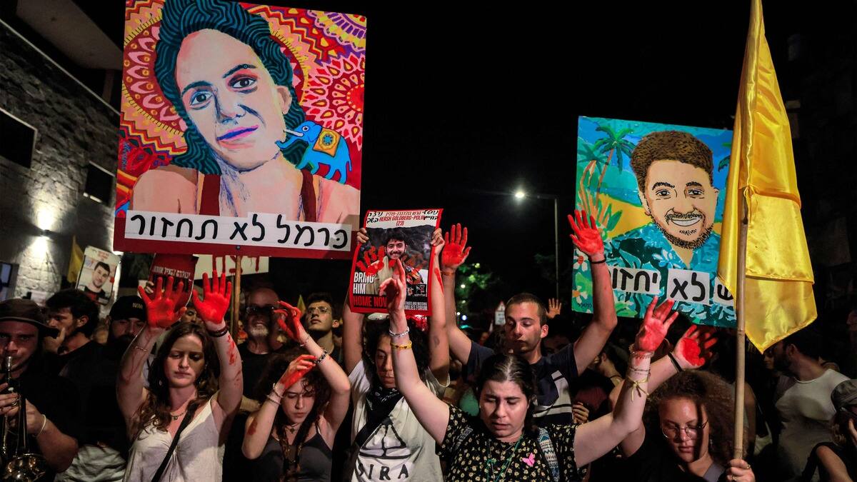 Otages à Gaza: la pression monte sur Netanyahu, Biden l'accuse de ne pas faire assez