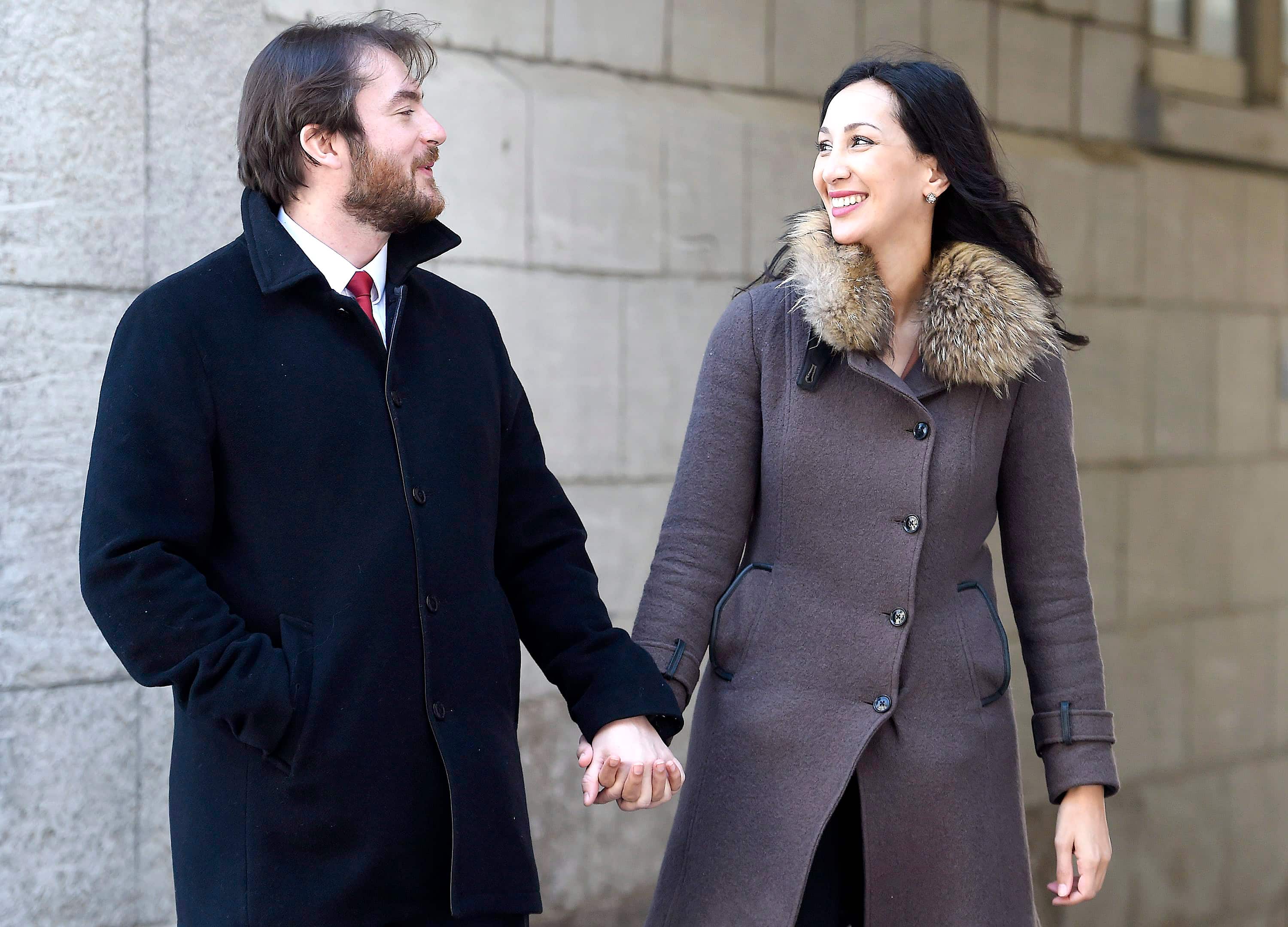 Mike Ward Et Sa Conjointe