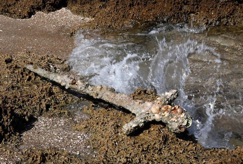 A 900-year-old Crusader sword was found by a diver in Israel