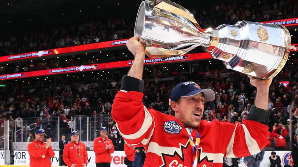 «Parfois, quand on parle trop...»: Brad Marchand avait un message pour les frères Tkachuk après la Confrontation des 4 nations