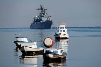 Resimlerde | Yeni Rus savaş gemisi Küba'ya yanaştı