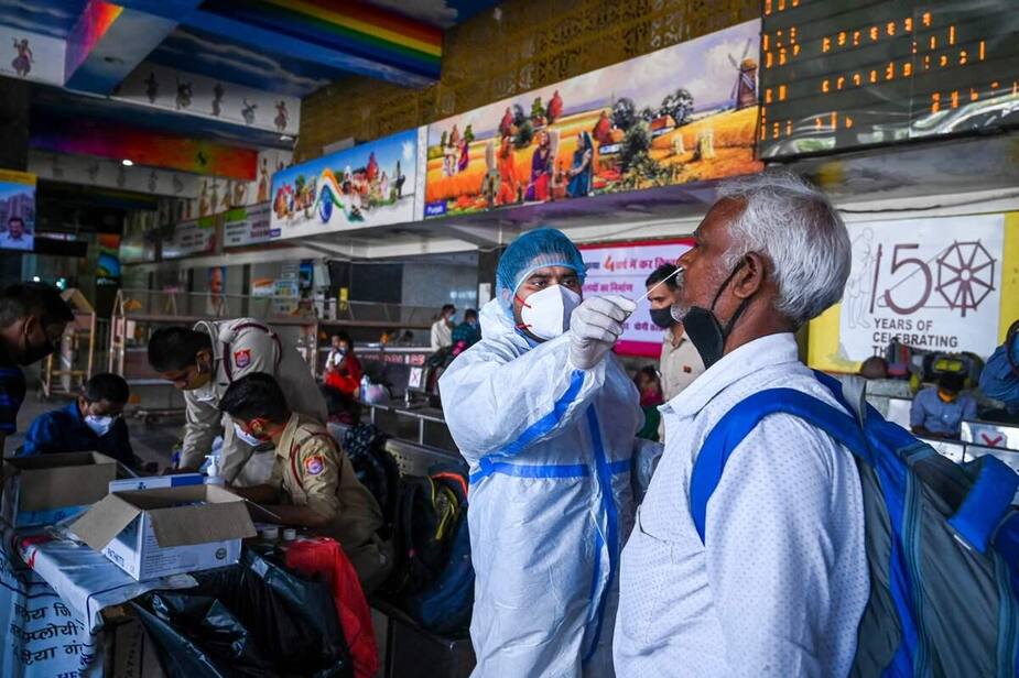 Image principale de l'article Un variant «double mutant» découvert en Inde
