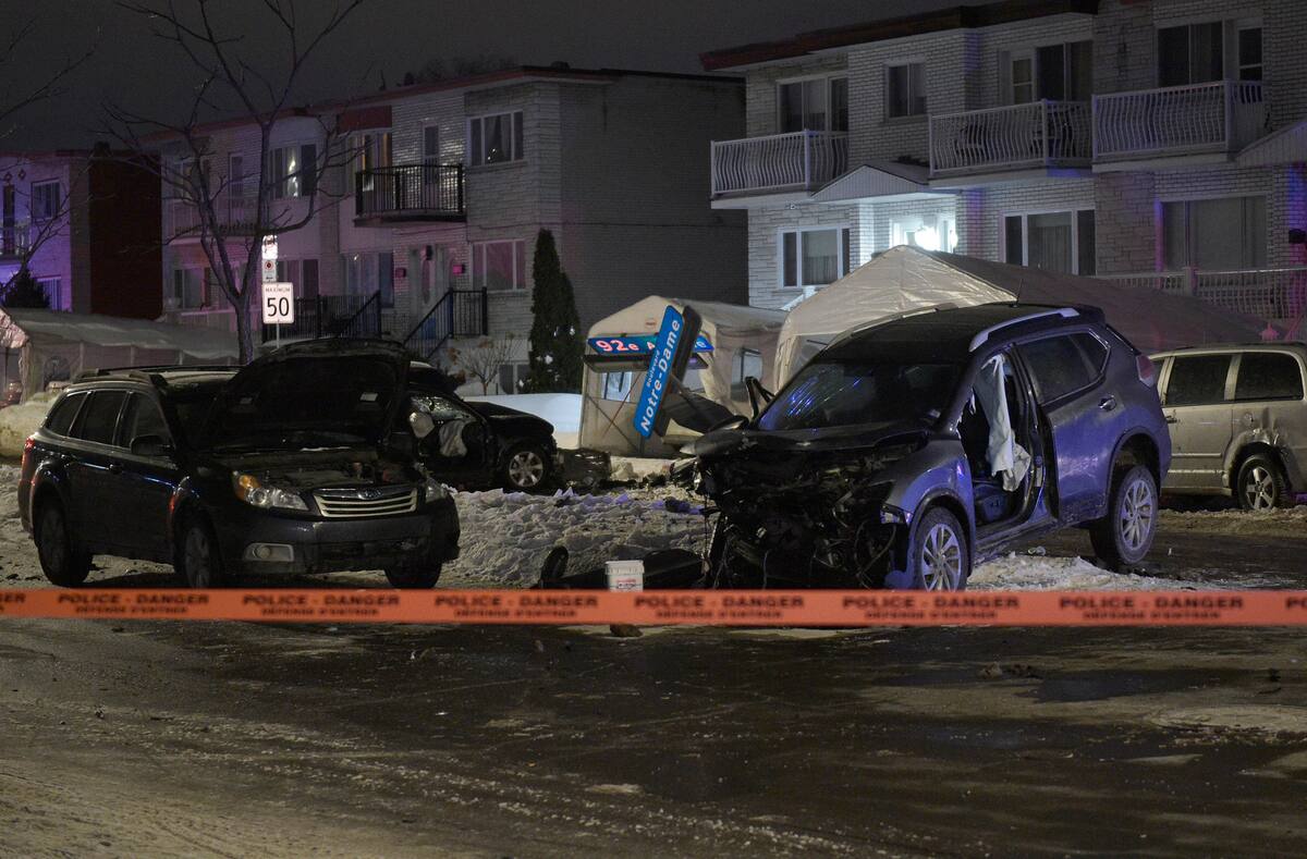 Trois bless&eacute;s graves dans une collision &agrave; Laval