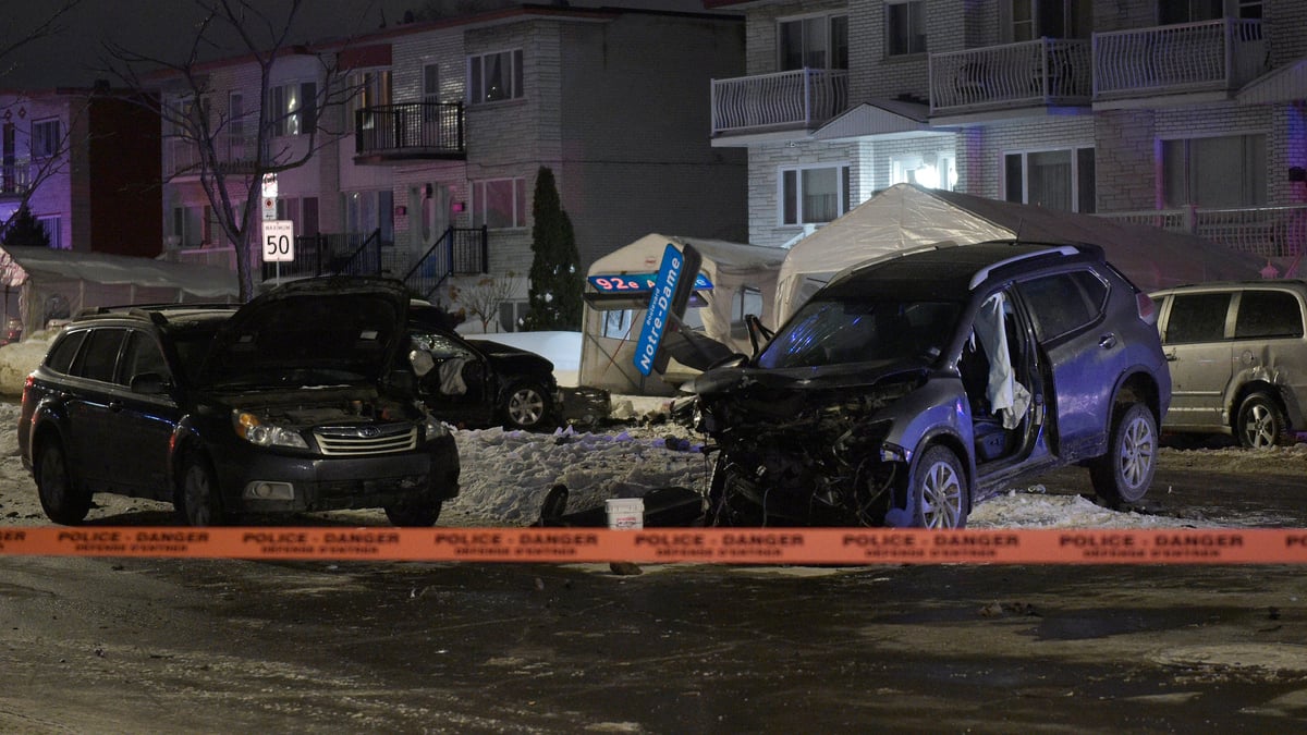 Trois blessés graves dans une collision à Laval