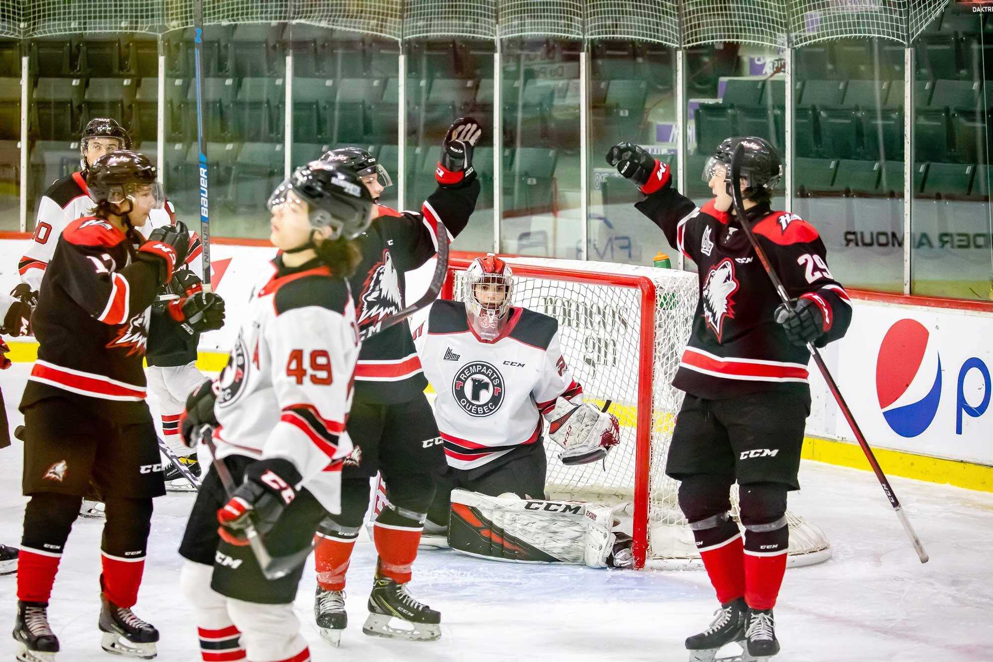 Les Huskies prennent leur revanche | Le Journal de Québec