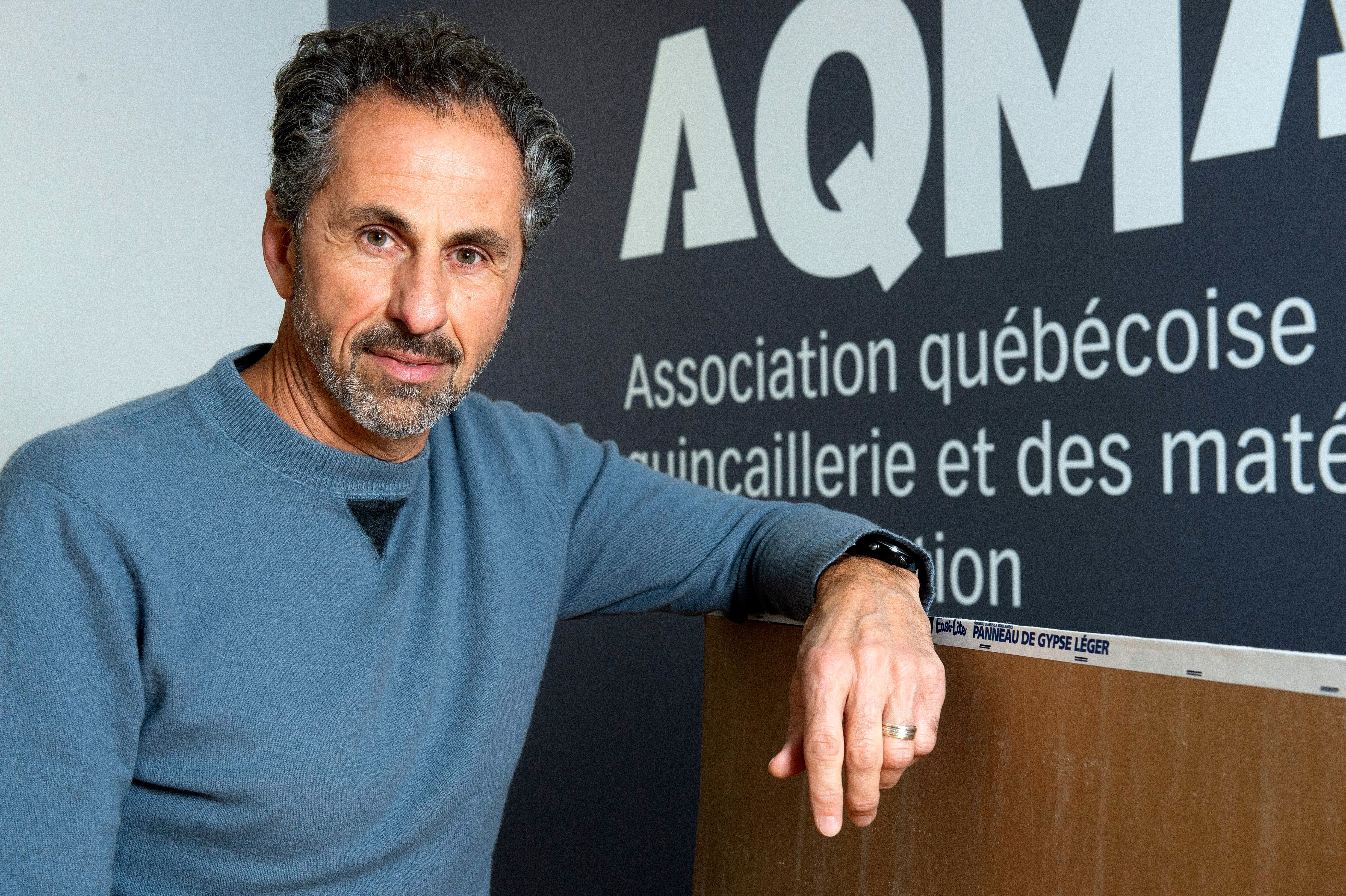 Richard Darveau, président de l’Association québécoise de la quincaillerie et des matériaux de construction (AQMAT).