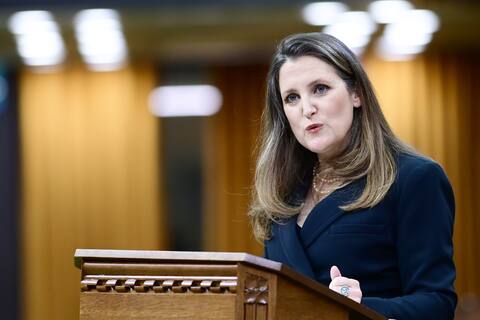 Chrystia Freeland, Federal Minister of Finance