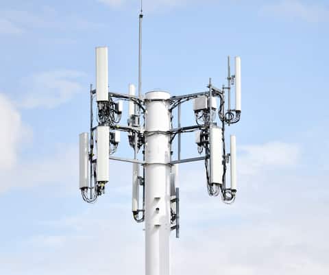 Huawei Antennas, Notre Dame Street, near the Port of Montreal