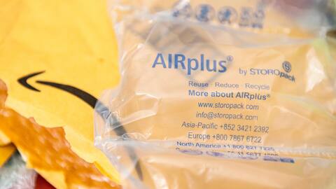 These plastic protectors are difficult to recycle.