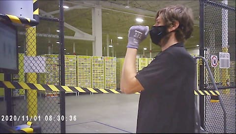 Each working day begins with a series of warm-ups in front of a computer screen.