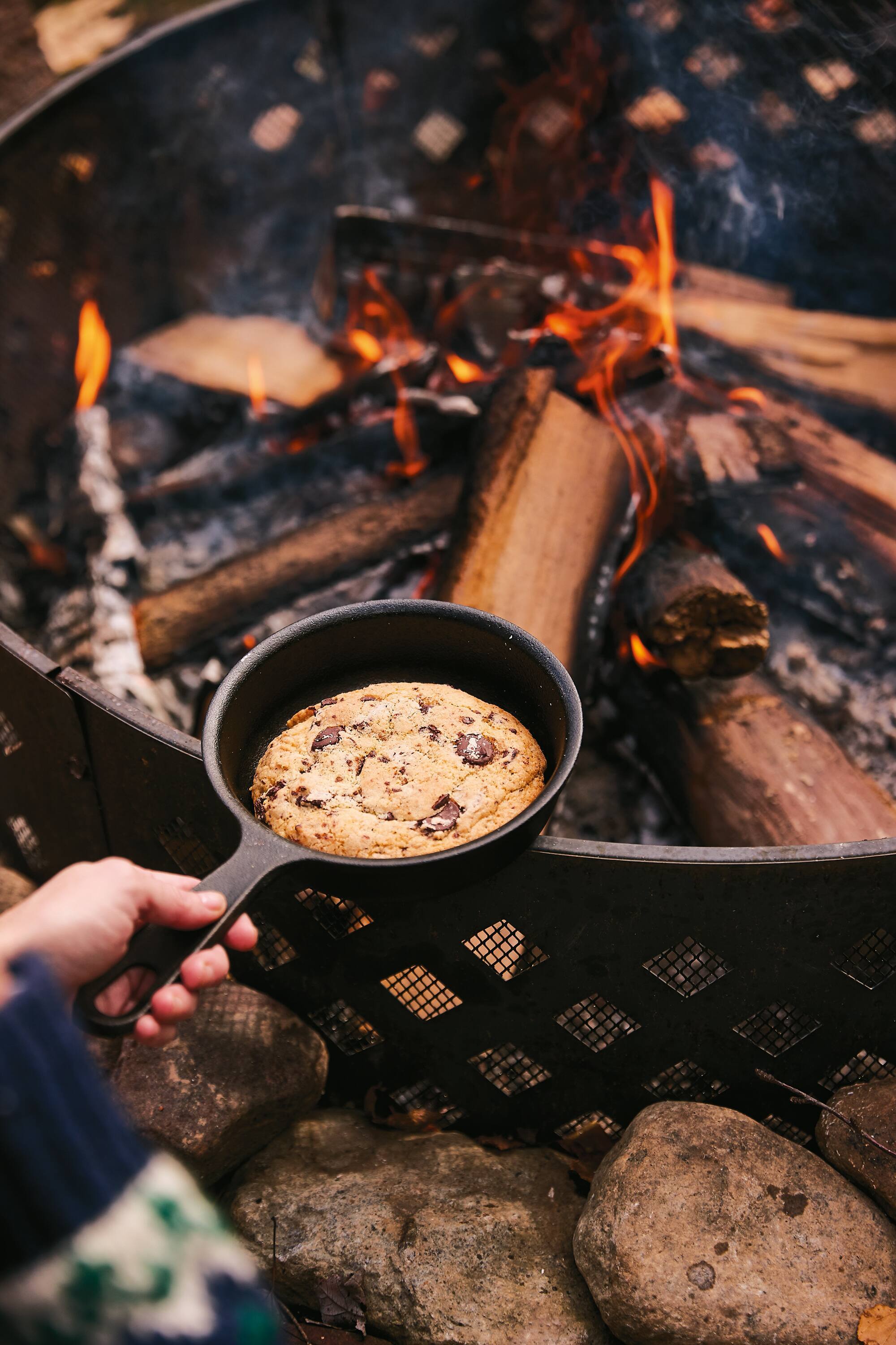 Presse à Pain Vintage Pour Camping - À Utiliser Sur Feu De Camp, Ustensile De Cuisine Ancien USA