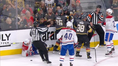 SÉRIES: Golden Knights vs Canadians