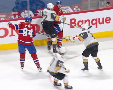 SÉRIES: Golden Knights vs Canadians