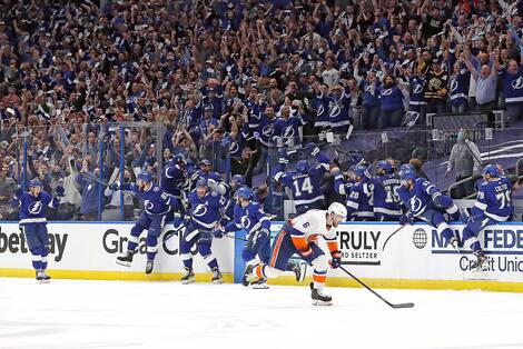 HKN-HKO-SPO-NEW-YORK-ISLANDERS-V-TAMPA-BAY-LIGHTNING---GAME-SEVE Les gradins de l’Amalie Arena à Tampa peuvent être remplis au maximum de leur capacité.