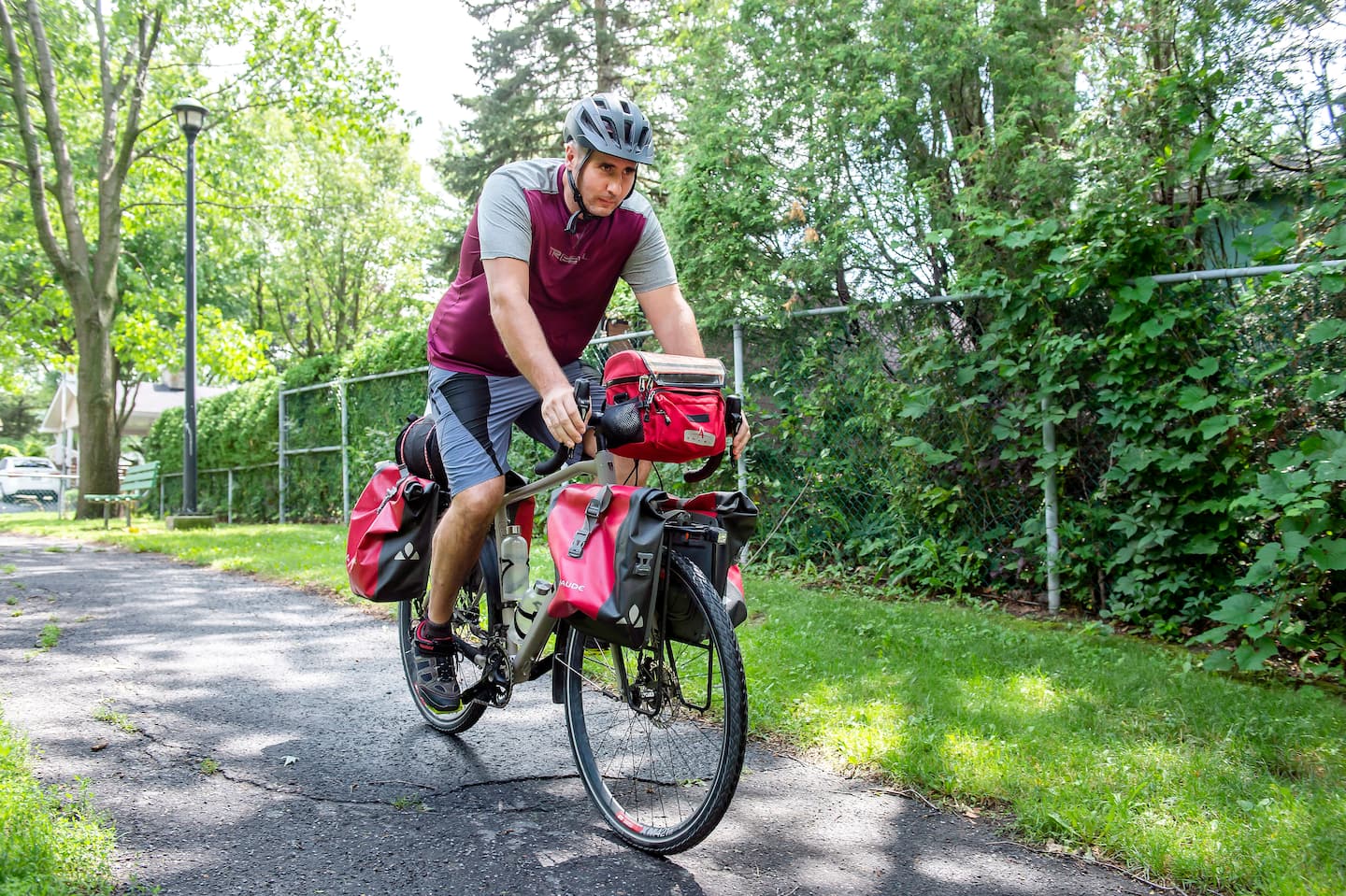 De Sainte-Julie à Gaspé à vélo pour soutenir les jeunes autistes
