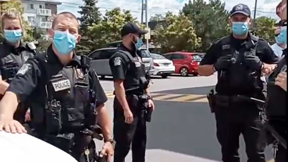 Des antimasques foutent le bordel à l’épicerie
