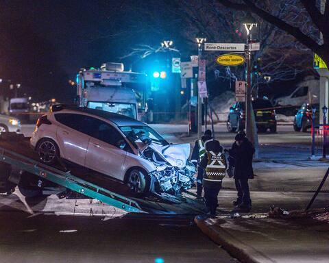 Investigators examined the scene from top to bottom until nightfall.