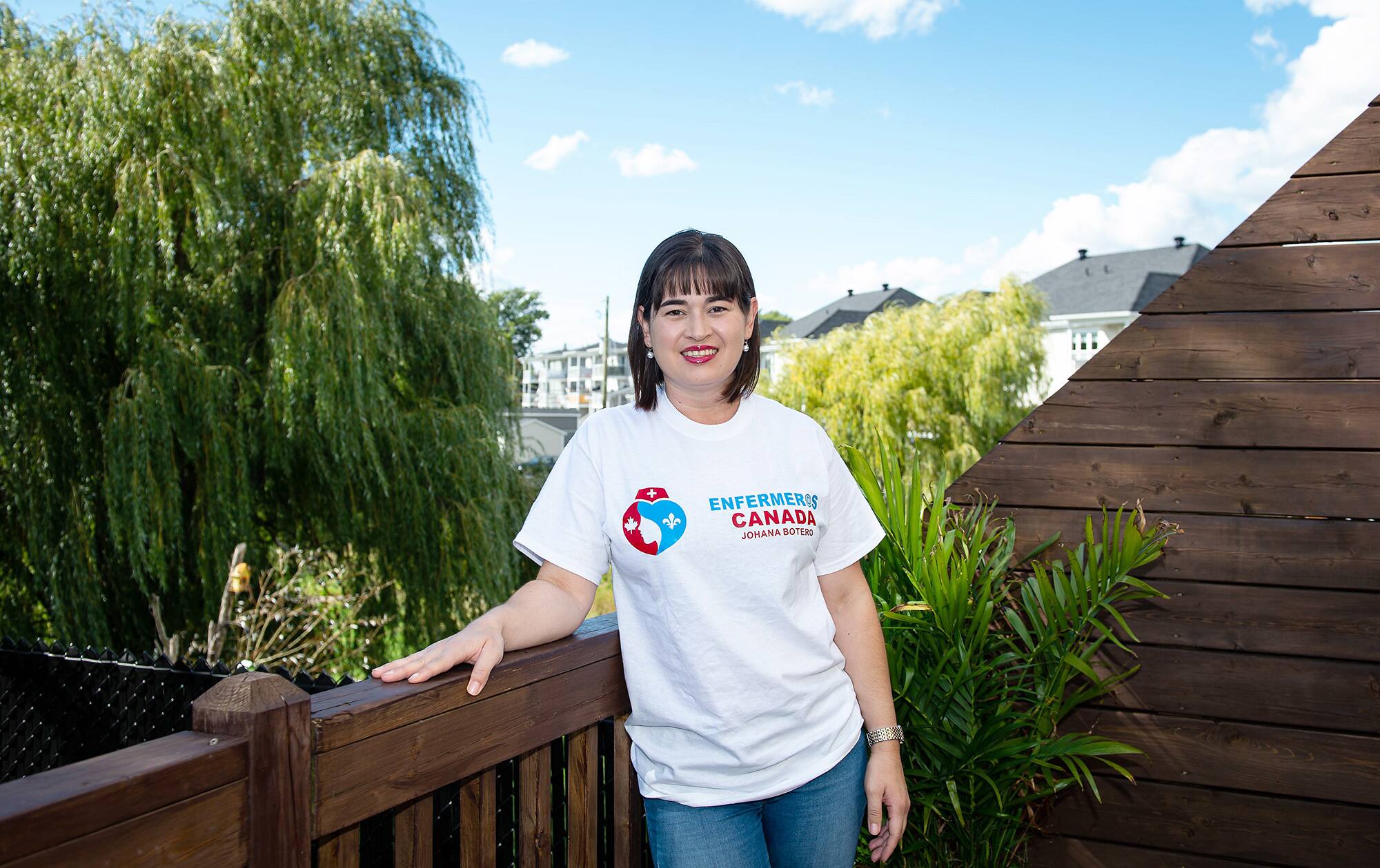 Cette infirmi&egrave;re colombienne veut convaincre les immigrantes de venir au Qu&eacute;bec