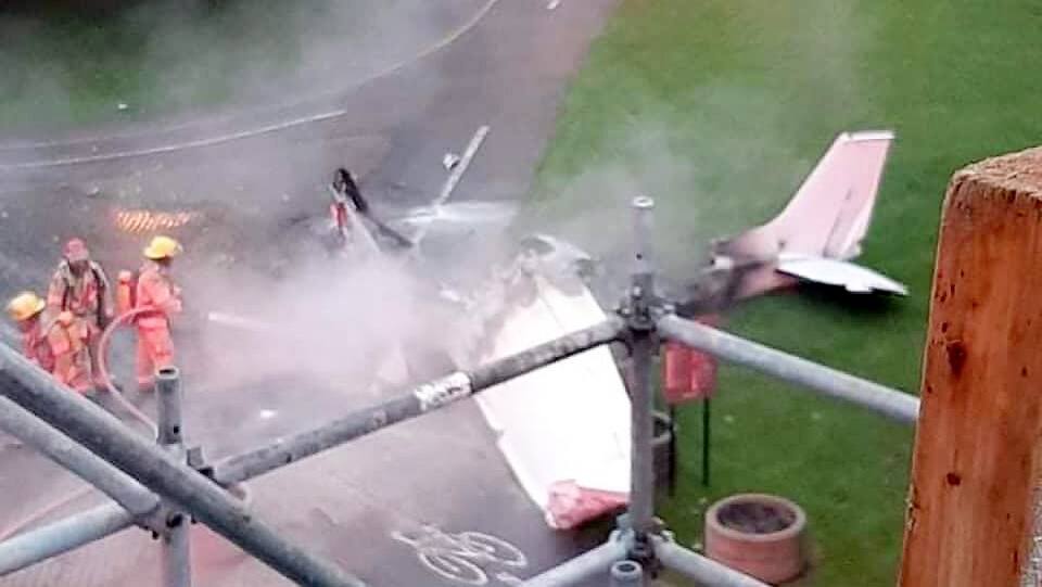 Un mort et un bless&eacute; apr&egrave;s l'&eacute;crasement d'un avion pr&egrave;s de l'&icirc;le Sainte-H&eacute;l&egrave;ne