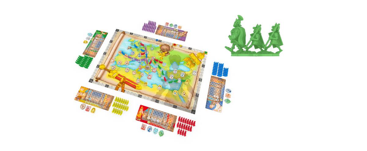 Jeux de société: trois univers où le stratège est roi