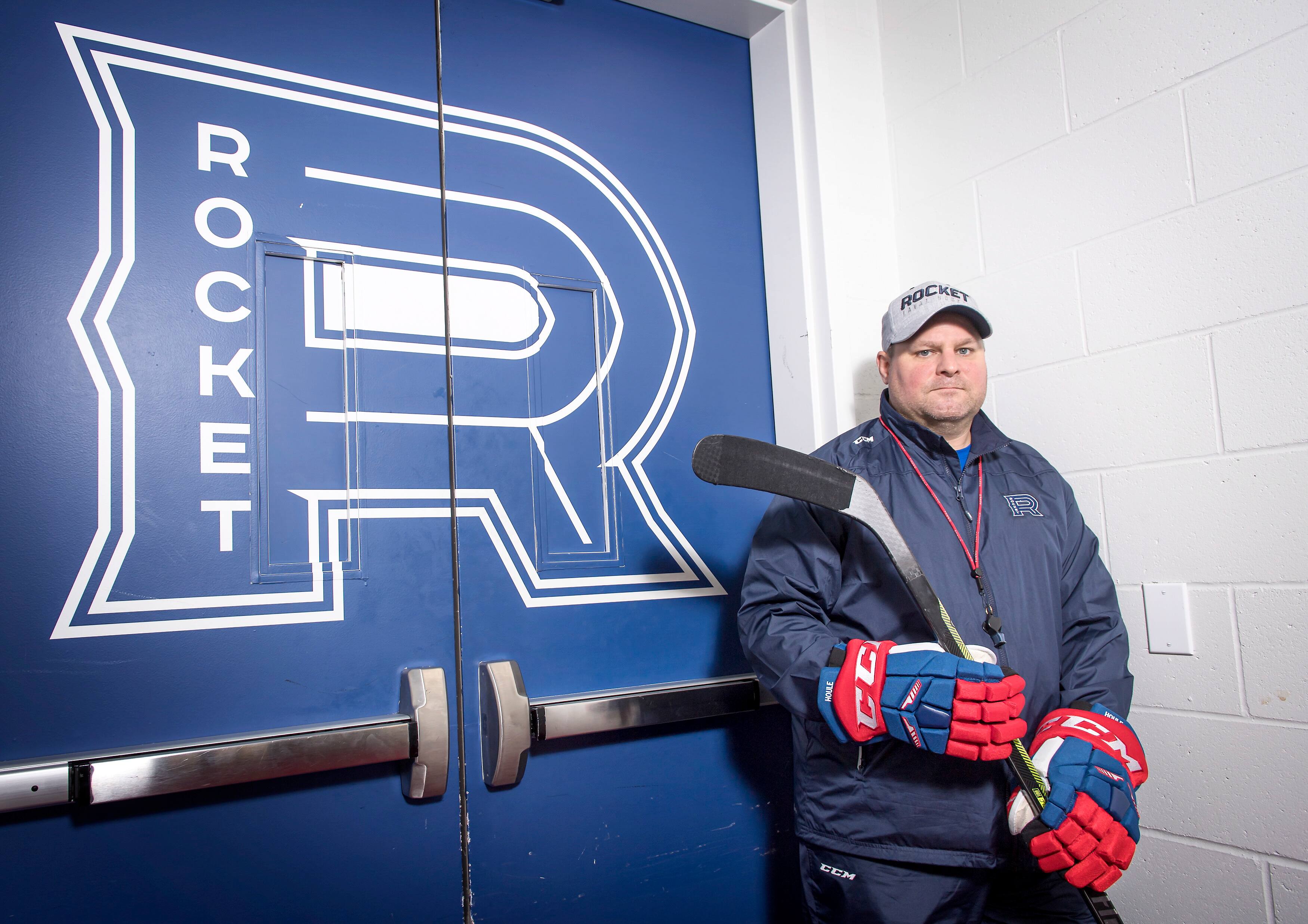 Entra&icirc;neur-chef du Rocket, Jean-Fran&ccedil;ois Houle n'a pas eu peur du mot en "s"