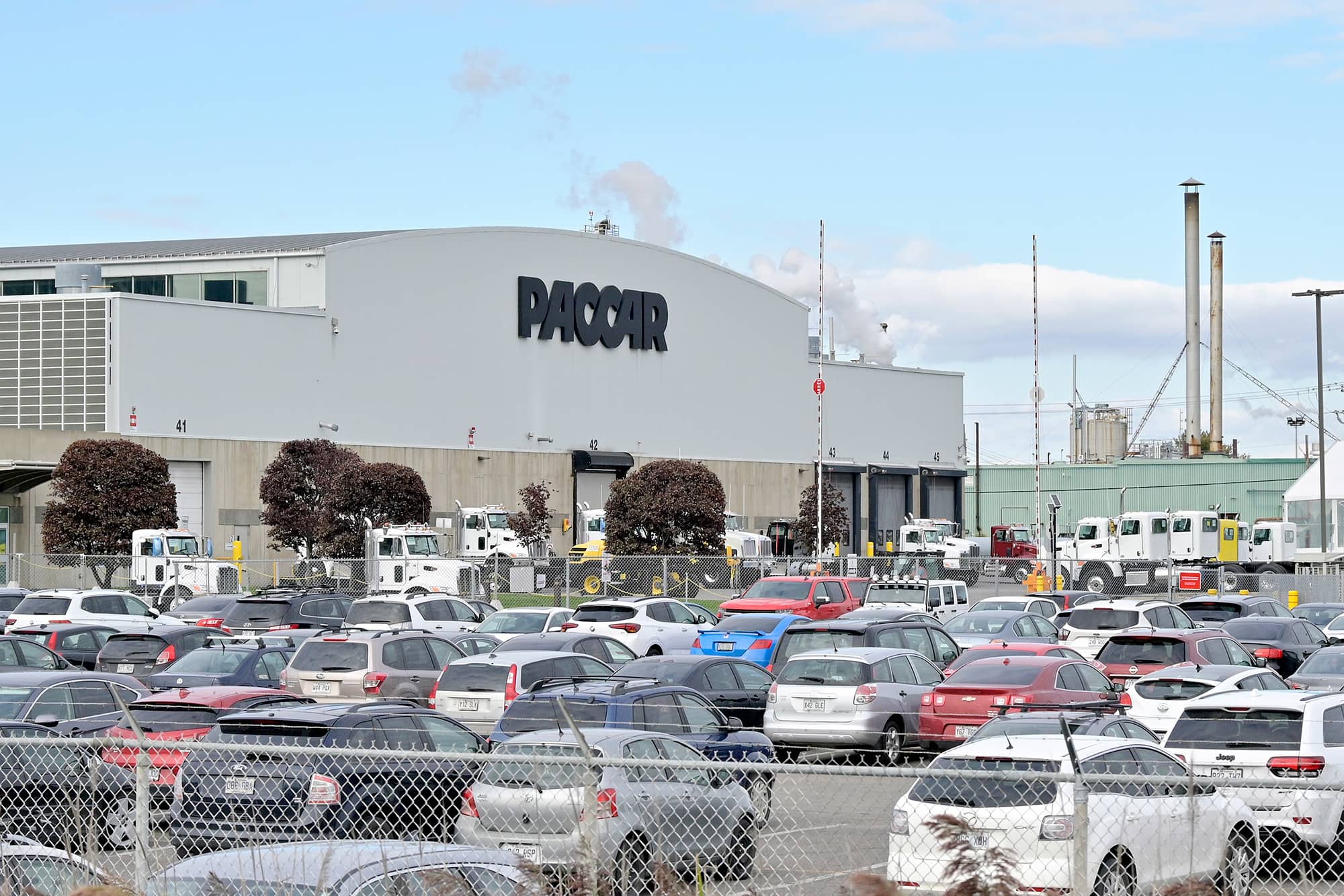 La planta Paccar de Sainte-Thérèse es la única en Canadá que produce camiones.
