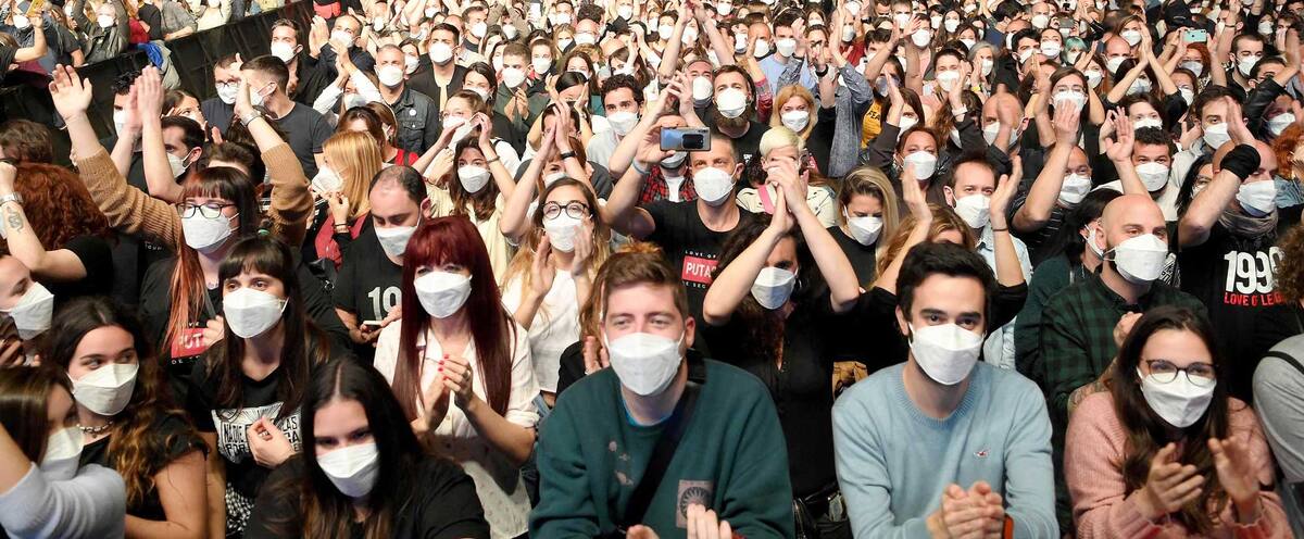 Réouverture des salles à pleine capacité: le retour du masque déçoit