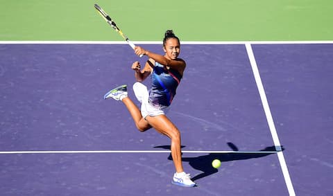 Leila Fernandez ended her career in singles against Shelby Rogers in Indian Wells on Tuesday.