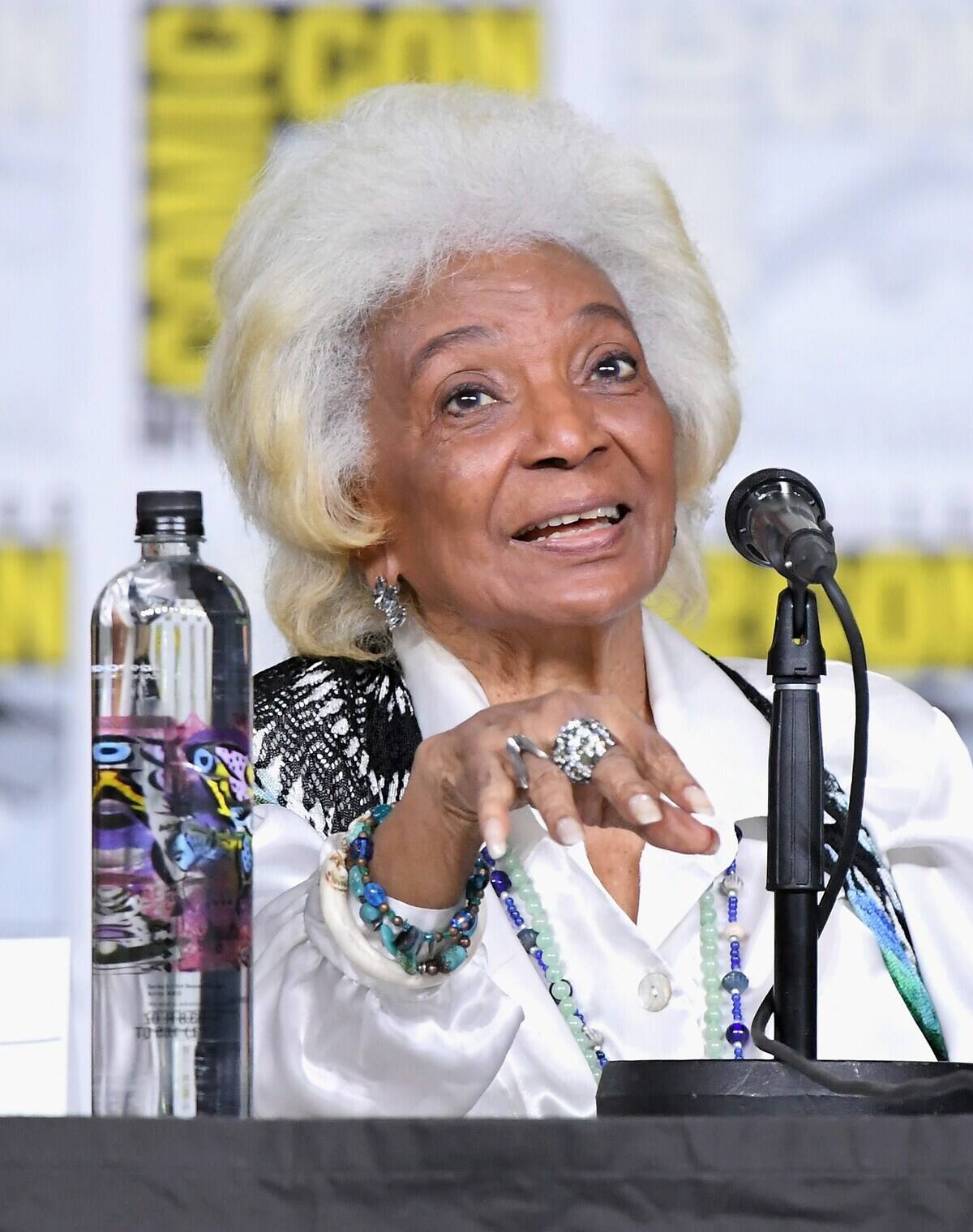 D&eacute;c&egrave;s &agrave; 89 ans de Nichelle Nichols, l'une des h&eacute;ro&iuml;nes de Star Trek