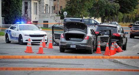Un homme a été atteint d’un projectile dans sa voiture sur la 55e Avenue, le 1er septembre.