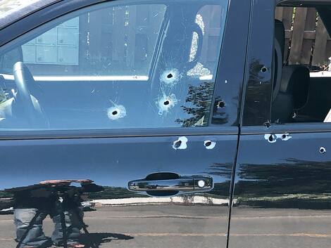 Le 29 mai, un VUS a été criblé de balles dans le secteur Pointe-aux-Trembles, un autre quartier chaud du nord-est de la ville.