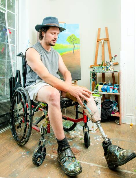 Eric Rado Eric Rado, who lost his arm in 2012 after being killed by a drunk driver.