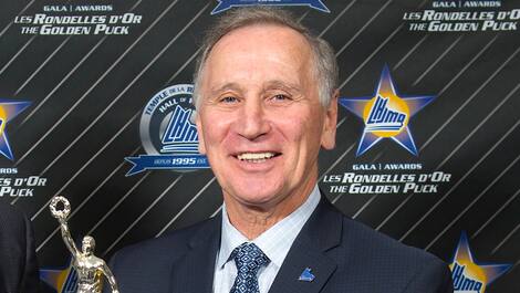 SPO-GALA DES RONDELLES D'OR LHJMQ André Savard, ex-coéquipier de Guy Lafleur