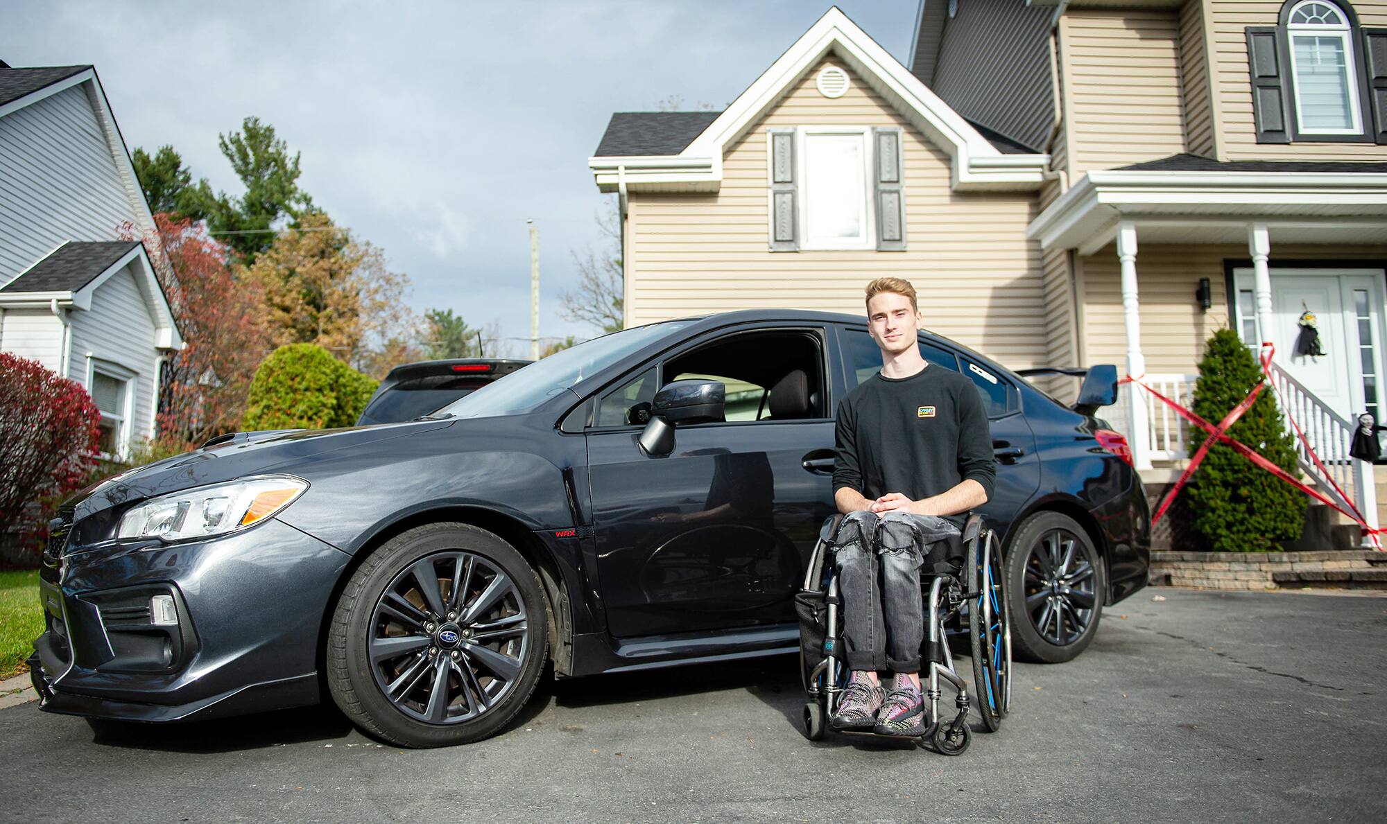 Loin de se laisser abattre apr&egrave;s un grave accident de parachute