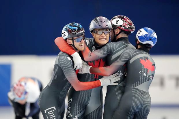 Schaatsen: Canadezen op het podium