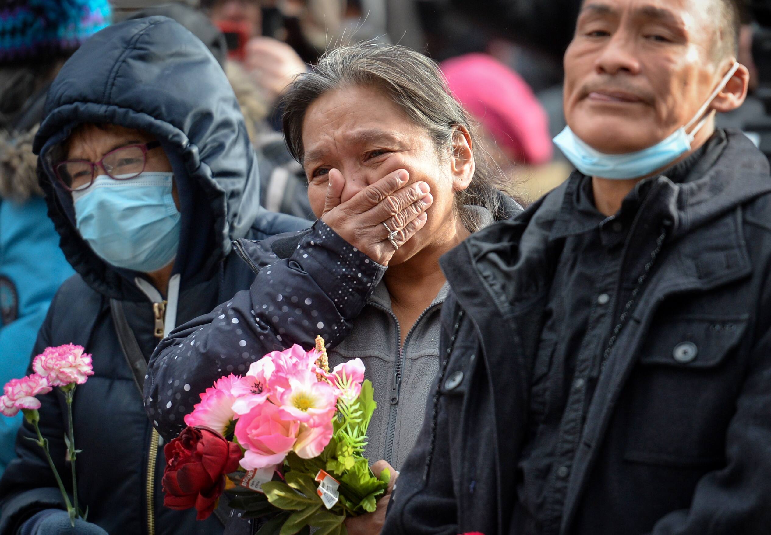 Une c&eacute;r&eacute;monie en hommage &agrave; la sans-abri morte pr&egrave;s d&rsquo;un chantier de construction