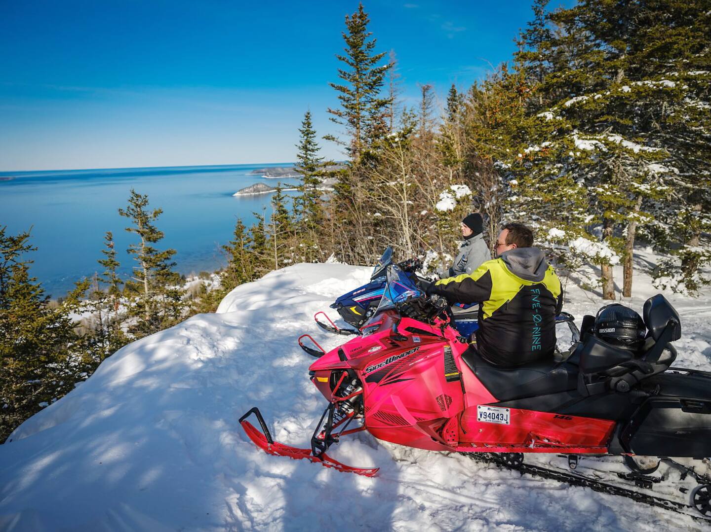 Cahier motoneige: Le Bas-Saint-Laurent, une grande aventure