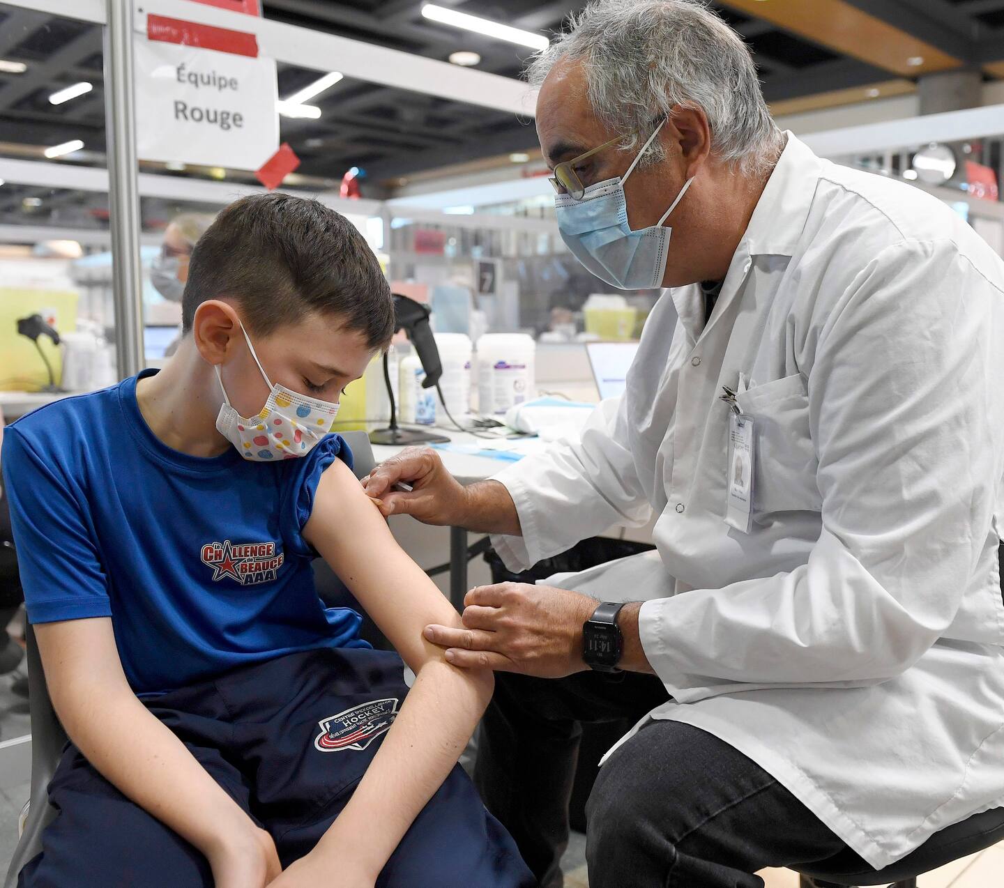 Les moins de cinq ans seront vaccinés Les moins de cinq ans seront vaccinés