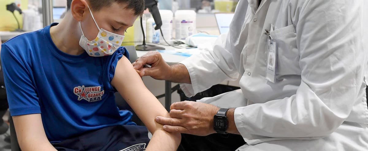Children under the age of five will be vaccinated Children under the age of five will be vaccinated