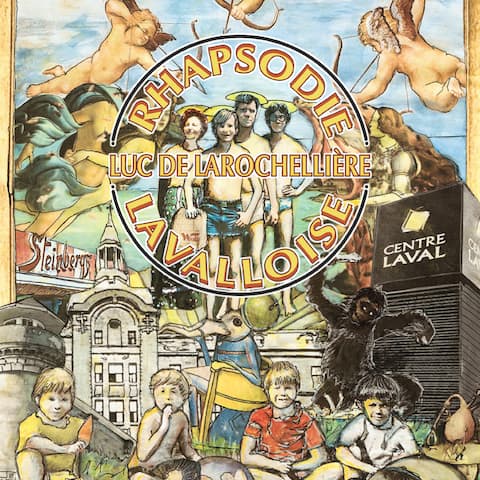 Luc de Larochellière himself designed the album cover and accompanying album.