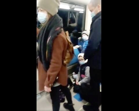 Agression - Enfants - Metro