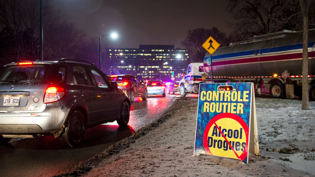 Alcool au volant: une balloune pour Noël