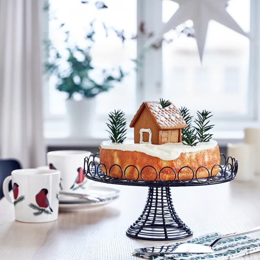 Accessoires de cuisine: No&euml;l sur un pi&eacute;destal