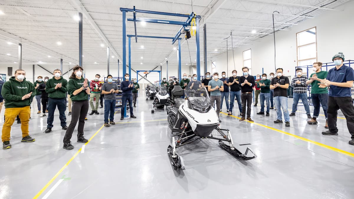 L’entreprise québécoise Taiga produit ses premières motoneiges électriques