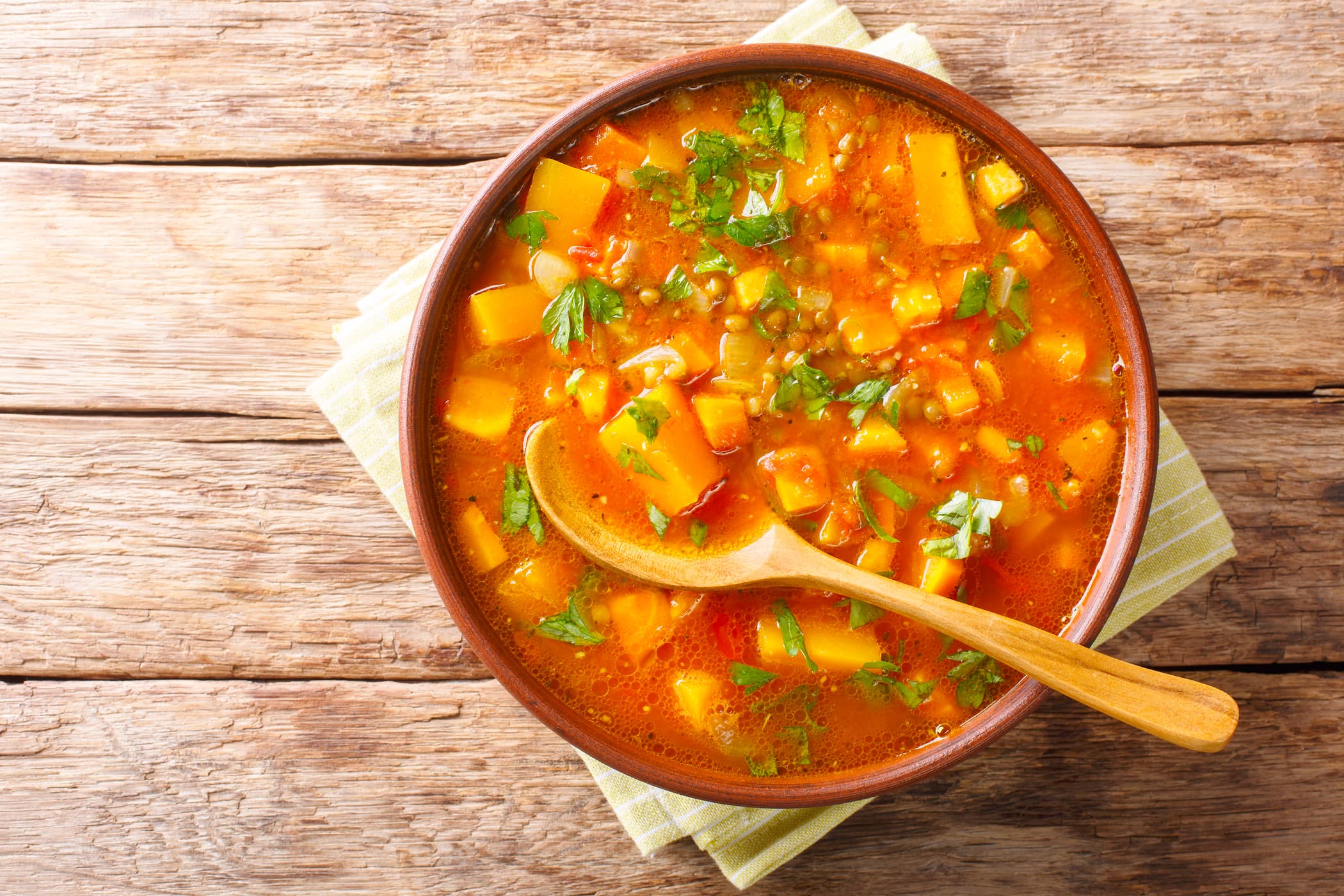 Les soupes aux l&eacute;gumes sous la loupe