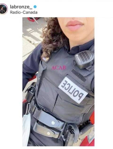 Voici une capture d’écran de la publication controversée de la comédienne Nadia Essadiqi, aussi connue sous le nom de « La Bronze ».