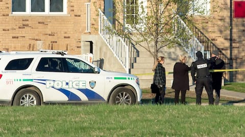 On May 8, 2019, investigators scanned the scene of the crime in Ru Raymond-Cottrell Rebentini.