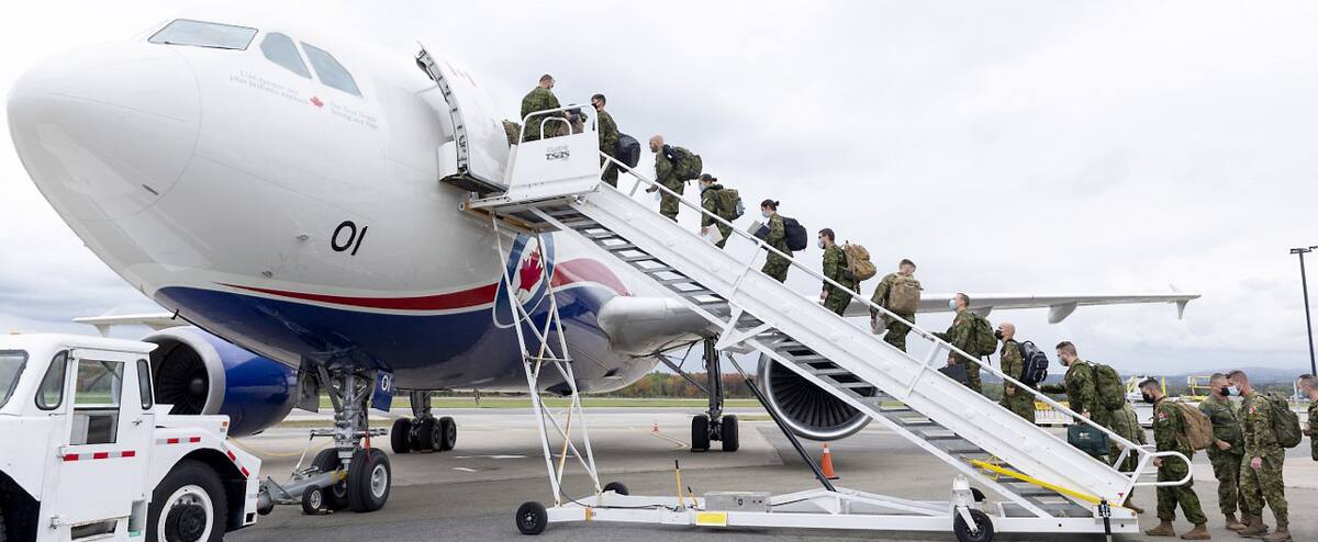 Ukraine: les soldats canadiens ont peu de risques d’être mêlés aux combats