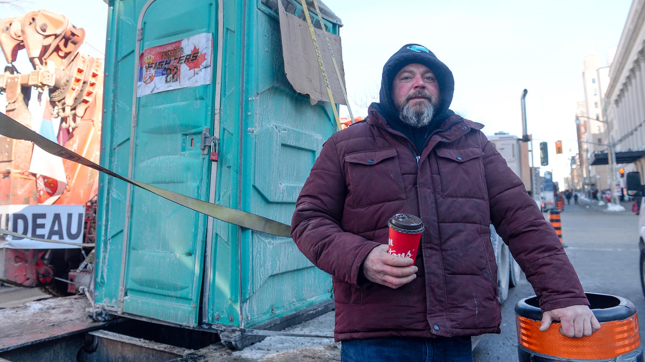 Les manifestants se d&eacute;brouillent comme ils le peuvent &agrave; Ottawa