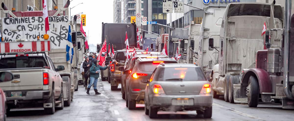 Convoi de camionneurs: Québec pourrait être assiégée